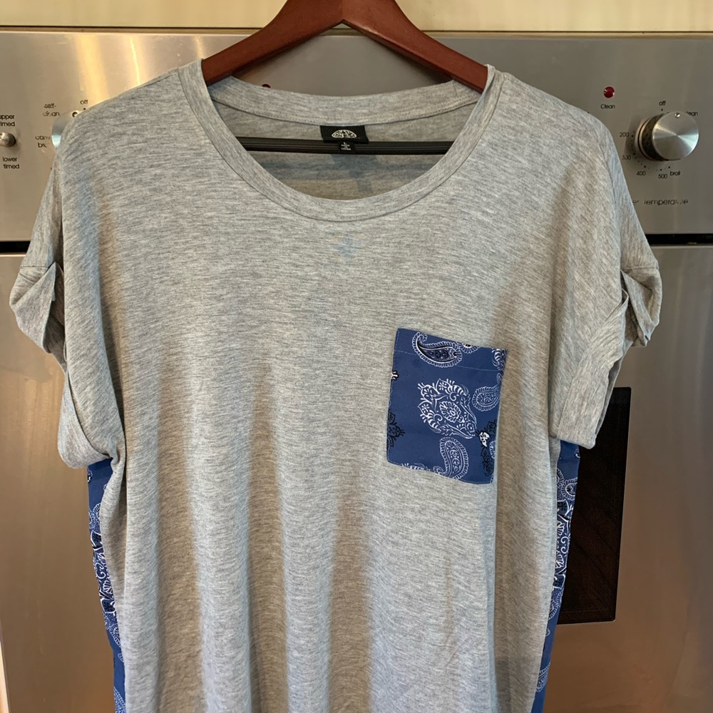 Short sleeve worn once top